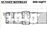 Sunset Retreat Park Model For Sale - Image 8